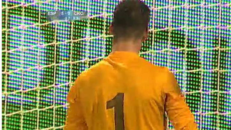 Mart&iacute;n Montoya hace el quinto, Espa&ntilde;a 5 - Croacia 0