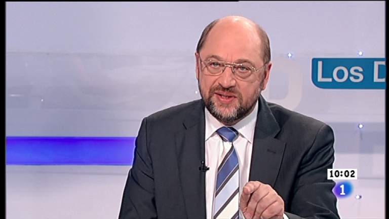 Los desayunos de TVE - Mart&iacute;n Schulz, presidente del Parlamento europeo