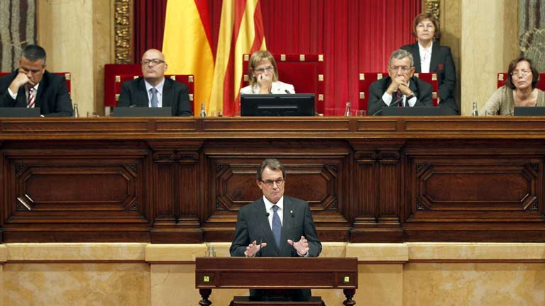 Mas: "Ha llegado la hora de ejercer el derecho a la autodeterminación"