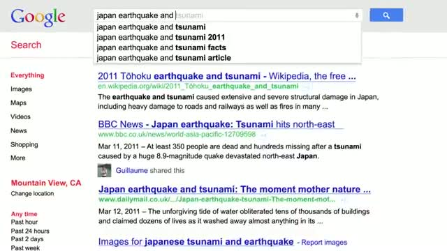 Lo m�s buscado en Google en 2011
