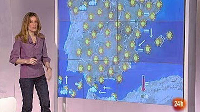M&aacute;s calor con la llegada de aire c&aacute;lido