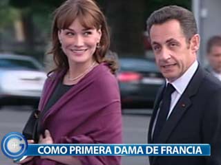 Ver v&iacute;deo  'M&aacute;s Gente - Carla Bruni, artista y primera dama.'