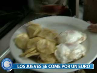 M�s Gente - Un men� a un euro todos los jueves