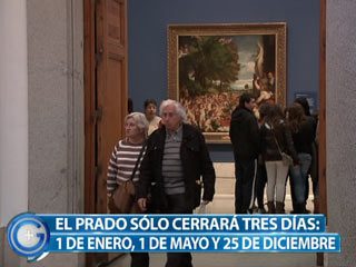Ver v&iacute;deo  'M&aacute;s Gente - El Museo del Prado abrir&aacute; todos los d&iacute;as'