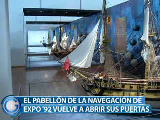 Ver v&iacute;deo  'Mas Gente - El pabell&oacute;n de la navegaci&oacute;n de la Expo 92 vuelve a abrir sus puertas'