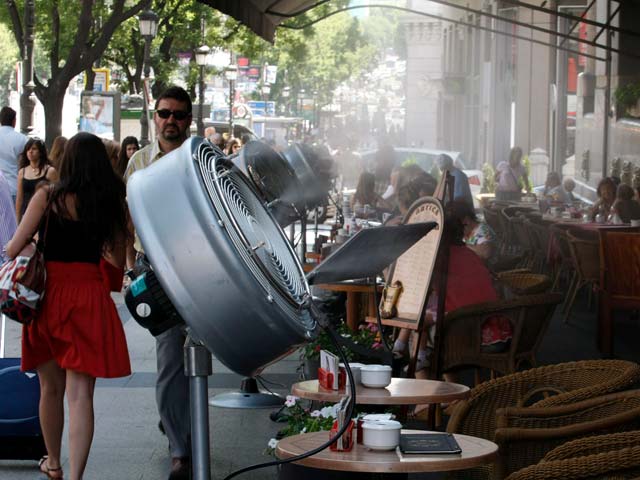 Este jueves ser&aacute; el peor d&iacute;a de esta ola de calor que sufre Espa&ntilde;a