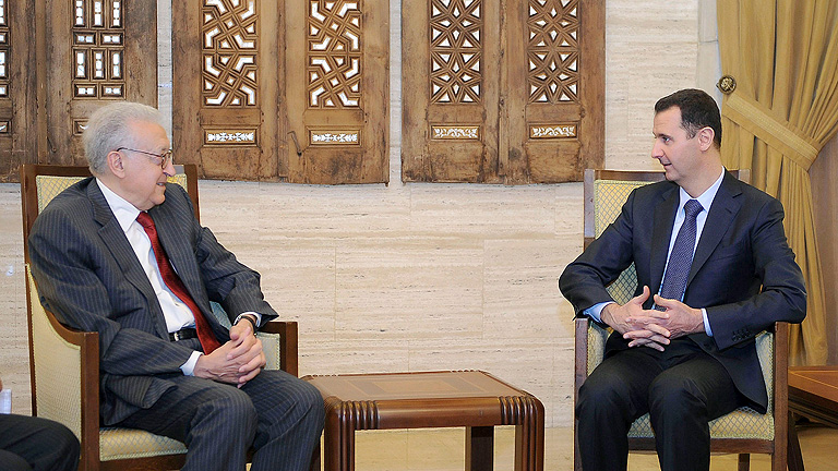 El mediador de la ONU se re&uacute;ne con Asad en Siria