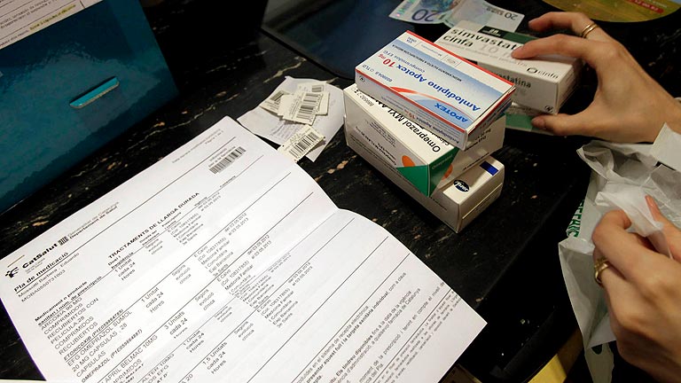Desde hoy los medicamentos ser&aacute;n un euro m&aacute;s caros en Catalu&ntilde;a