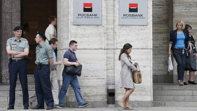 El director de la filial rusa del banco francés Société Générale detenido por aceptar sobornos