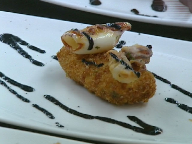 Patatita rellena de carrillera ib&eacute;rica, el mejor pincho de Vizcaya