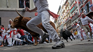 Ver v&iacute;deo  'Los mejores momentos del &uacute;ltimo encierro de San Ferm&iacute;n 2012'