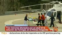 Ir al Video&nbsp;La menor sepultada por un alud en Formigal se encuentra en estado cr&iacute;tico