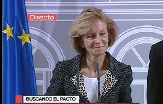 Salgado anuncia una "importante reducci&oacute;n de empresas p&uacute;blicas"