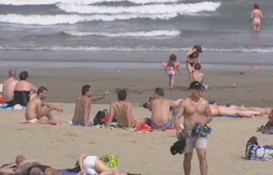 Menos turistas por la crisis