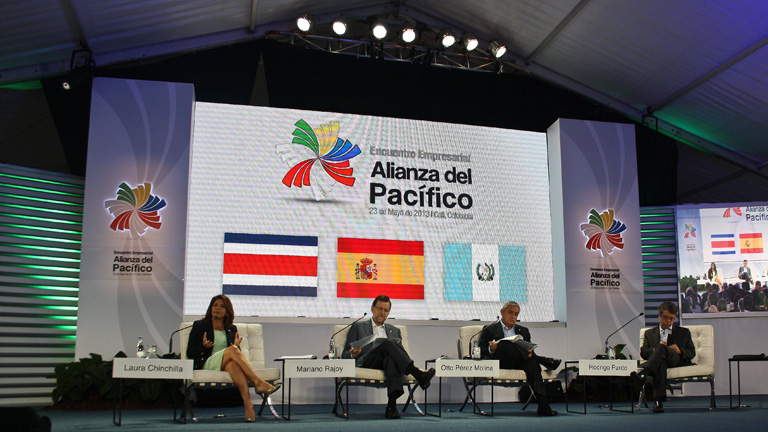 Rajoy hace un llamamiento a los pa&iacute;ses de la Alianza del Pac&iacute;fico para que inviertan en Espa&ntilde;a