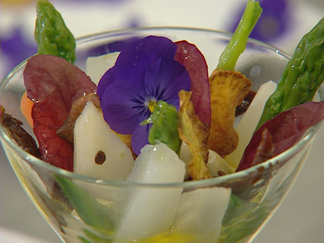 Un cocinero de Par&iacute;s ha unido sus dos pasiones y ha preparado un men&uacute; impresionista