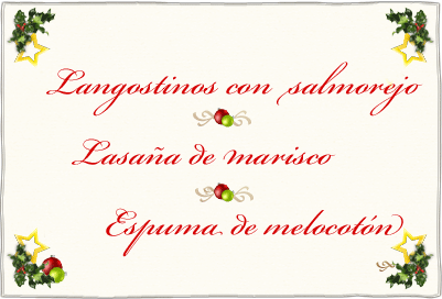 Men&uacute; navide&ntilde;o para lucirse