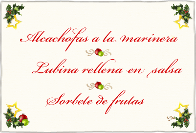 Men&uacute; navide&ntilde;o para no engordar