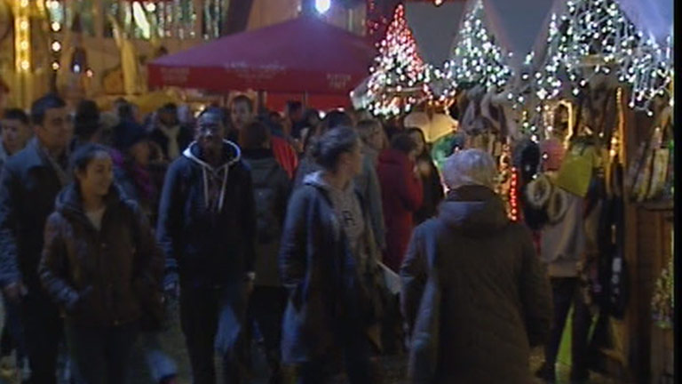 Bruselas se sumerge totalmente en el esp&iacute;ritu navide&ntilde;o