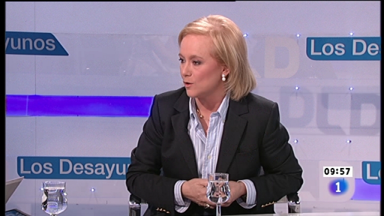 Los desayunos de TVE - Mercedes Fern&aacute;ndez, candidata del PP a la Presidencia del Principado de Asturias