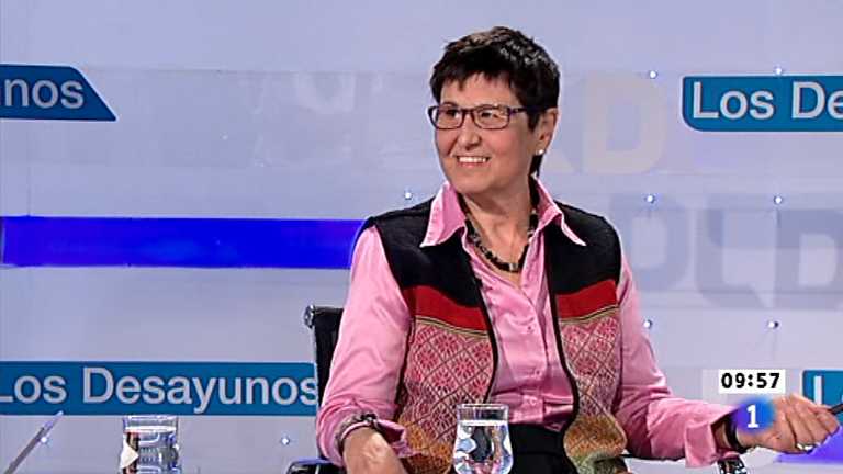 Los desayunos de TVE - Mercedes Ruiz-Gim&eacute;nez, Pta.Coordinadora de ONG para el Desarrollo-Espa&ntilde;a