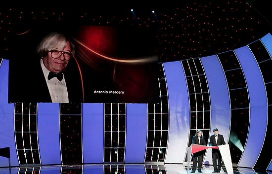Antonio Mercero agradece desde casa un Goya de Honor 