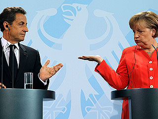 Ver v&iacute;deo  'Merkel y Sarkozy acercan posturas en las sanciones a los Estados y el BCE antes de su reuni&oacute;n'