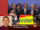 Ir al Video&nbsp;Merkel se re&uacute;ne con Westerwelle