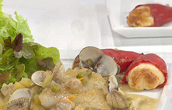 Saber cocinar - Merluza con sidra asturiana 