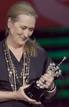Meryl Streep recibe la farola