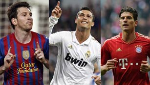 Ver v&iacute;deo  'Messi, Cristiano y Mario G&oacute;mez, el tridente de la Champions'