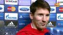 Ir al Video&nbsp;Messi: "Lo importante es la victoria"