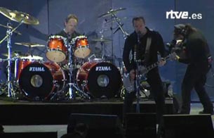 Ver v&iacute;deo  'Metallica, los reyes del 'heavy' en Getafe'