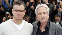 Ir al Video&nbsp;Michael Douglas y Matt Damon presentan en Cannes la nueva pel&iacute;cula de Steven Soderbergh