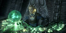 Michael Fassbender (David) en una escena de 'Prometheus'
