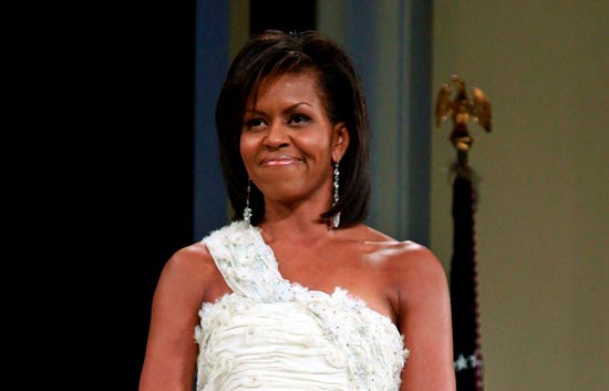 Michelle Obama deslumbra como primera dama