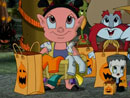 Imagen del  v&iacute;deo de Baby Looney Tunes en ingl&eacute;s titulado A mid-autumn night's scream