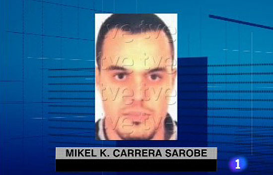 Mikel Kabikoitz Carrera es el jefe militar de ETA seg&uacute;n la Guardia Civil