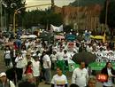 Ir al Video&nbsp;Miles de colombianos dan ultim&aacute;tum al secuestro y la violencia desde calles y plazas