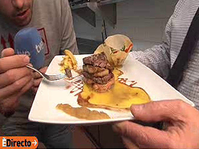 Espa&ntilde;a Directo - Milhoja de solomillo con setas
