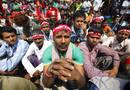 Militantes maoistas celebran el D&iacute;a del Trabajo en Katmand&uacute;, capital de Nepal