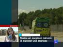 Ir al Video&nbsp;Un militar ha fallecido y otro ha resultado herido durante unos ejercicios militares en Zaragoza