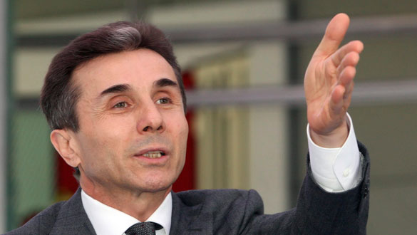 El multimillonario Boris Ivanishvili, durante la presentaci&oacute;n de su candidatura.