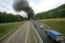 Cortes en las autopistas de Asturias