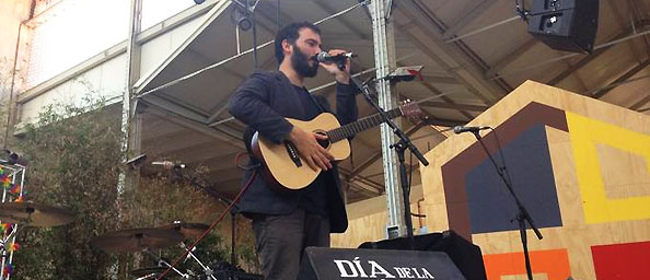 El Mini Día de la Música llena el Matadero de niños, risas y globos