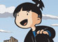 Imagen de un episodio de Shuriken School