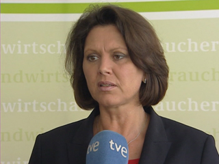 Ver v&iacute;deo  'La ministra de Agricultura de Alemania dice ser consciente del da&ntilde;o'