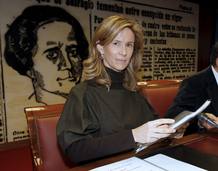 La ministra de Ciencia e Innovaci&oacute;n, Cristina Garmendia