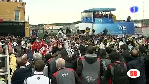Ver v&iacute;deo  'Minuto de ruido en honor a Simoncelli'