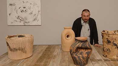 Miquel Barceló muestra en Madrid sus últimos trabajos en cerámica